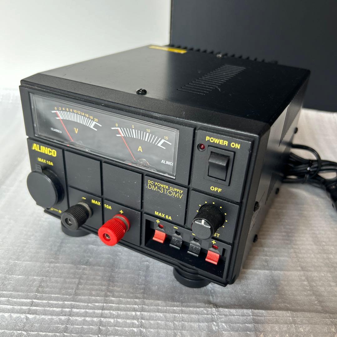 直流安定化電源　アルイコン Alinco 10A DM-310MV