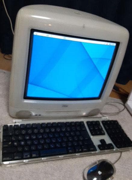 初期タイプ？ I MAC ホワイトジャンク
