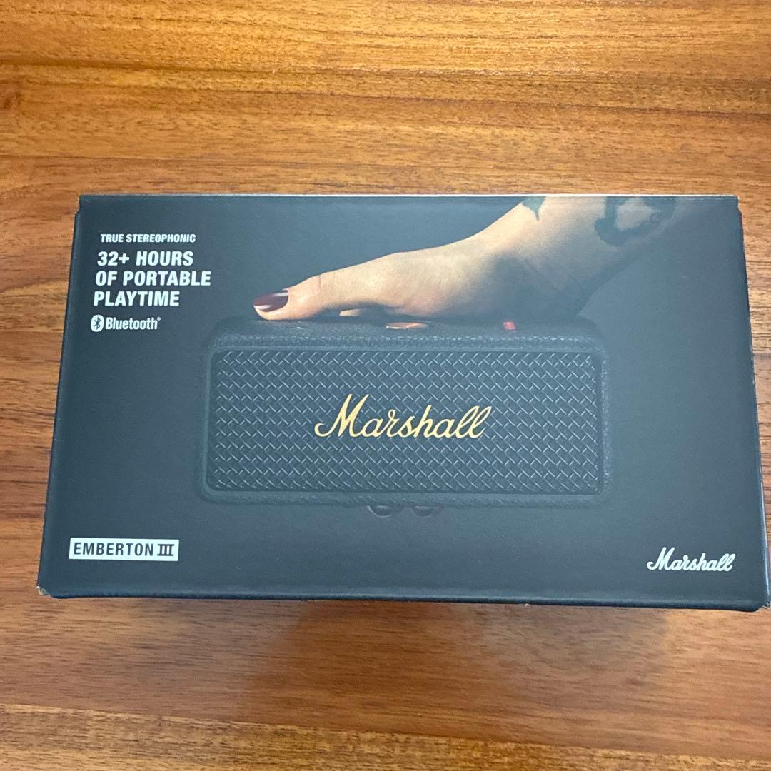 Marshall Emberton III ワイヤレススピーカー　美品