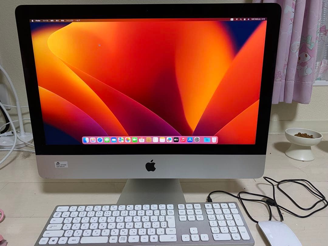 【動作問題なし】iMac 2017 4kディスプレイ 21.5インチ