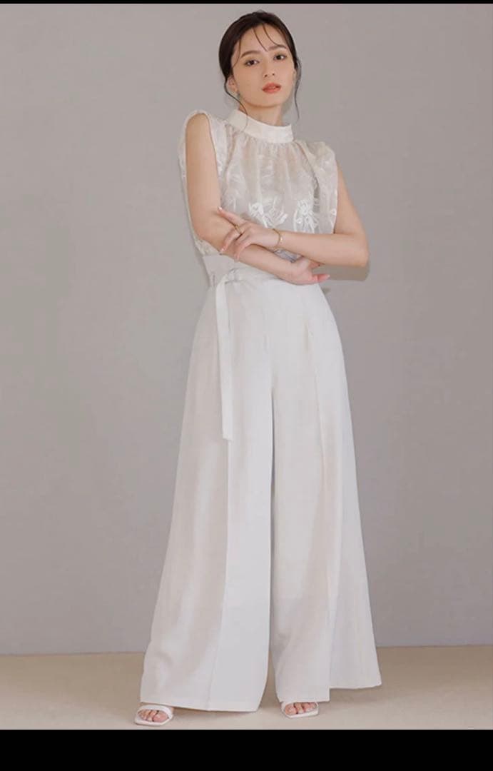 アニュアンス　ワイドパンツ