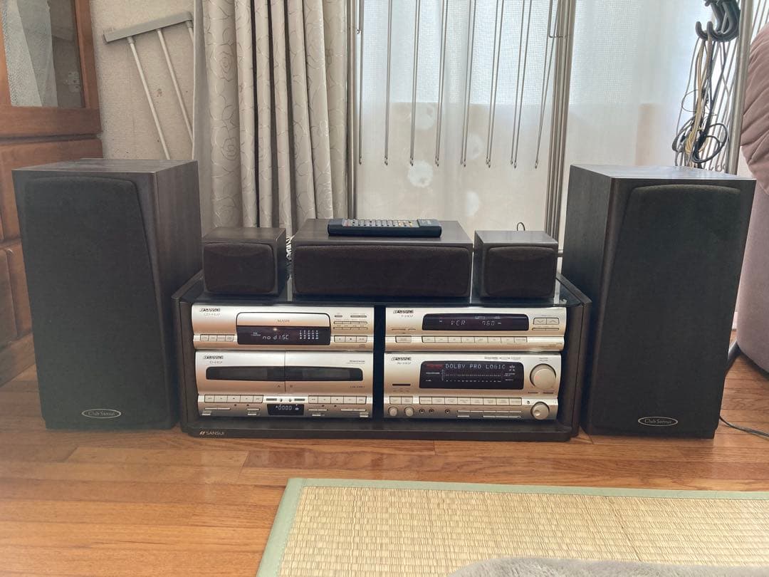 サンスイ SANSUI ミニコンポ システムコンポ　バブルコンポ