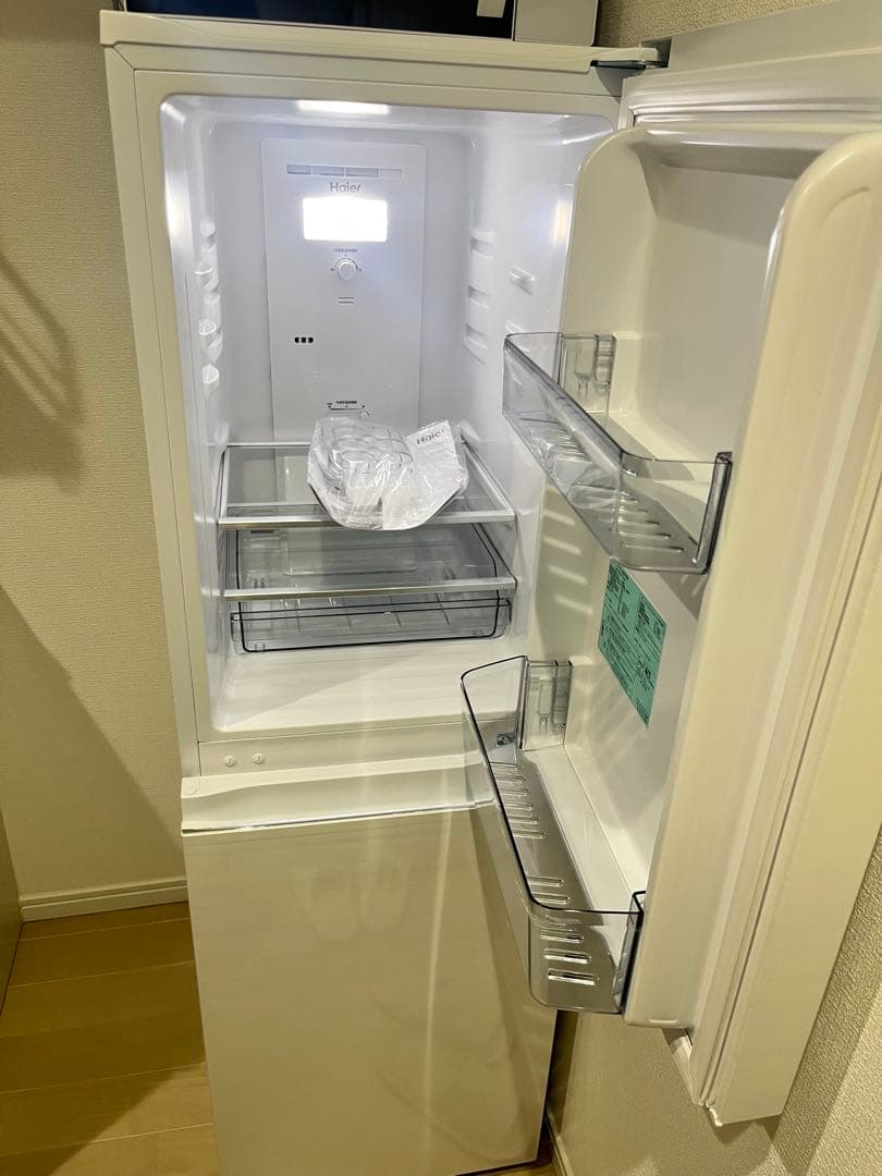 Haier 2024年製　冷蔵庫　148L 一人暮らし　単身用　送料無料　右開き