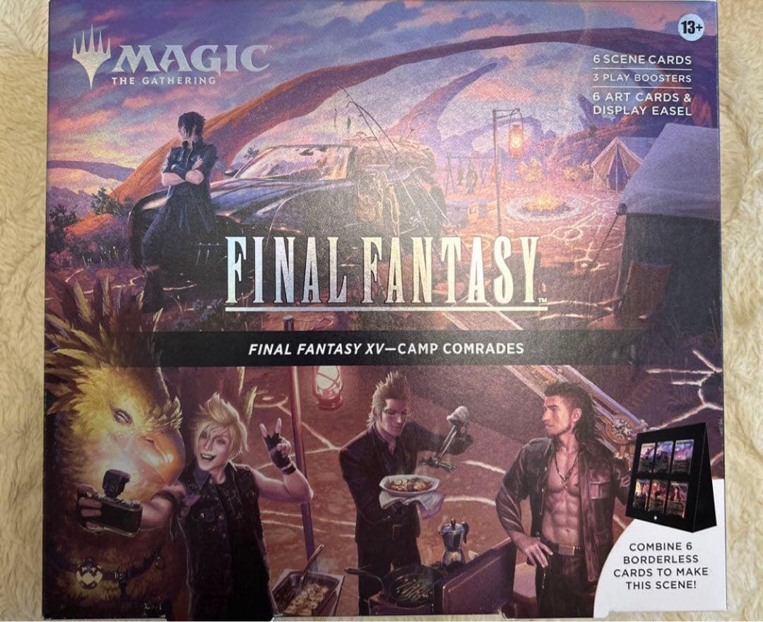 未開封 MTG FF シーンボックス FF15 キャンプの仲間たち 英語版
