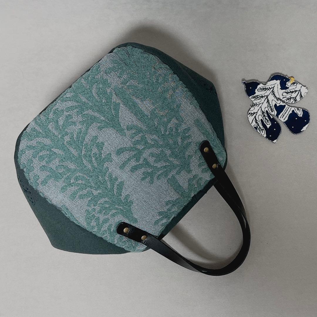 ハンドメイド　ミナペルホネン　まぁるいBANEGUCHIバッグ⑅︎◡̈︎*