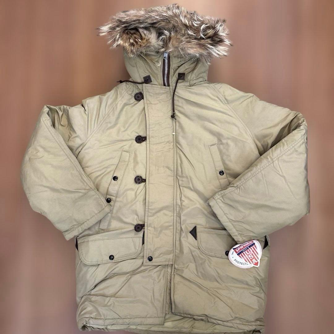 SPIEWAK スピワック　USA製　コート　ベージュ　40 未使用