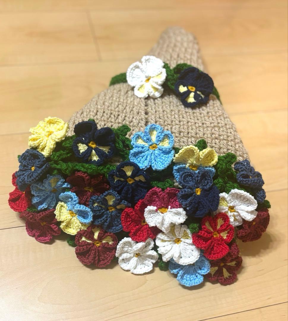 fuhka　花束ブランケット　フラワーブランケット