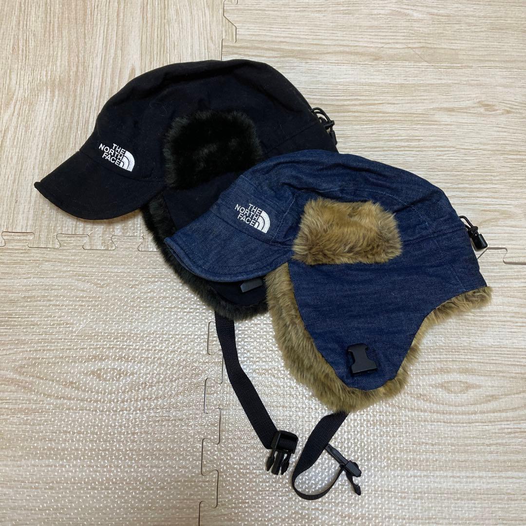 THE NORTH FACE フライトキャップ L ブラック デニム　2個セット