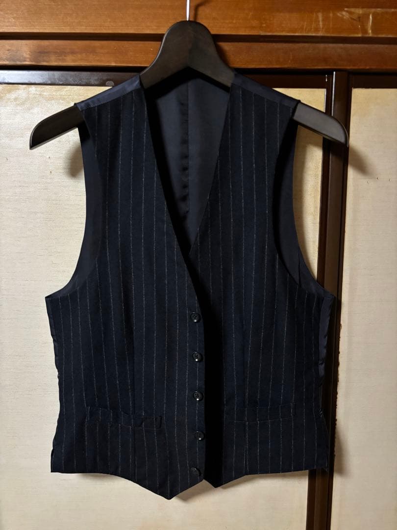 ラ*ン様 Sartoria Partenopea パルテノペア ネイビー スーツ