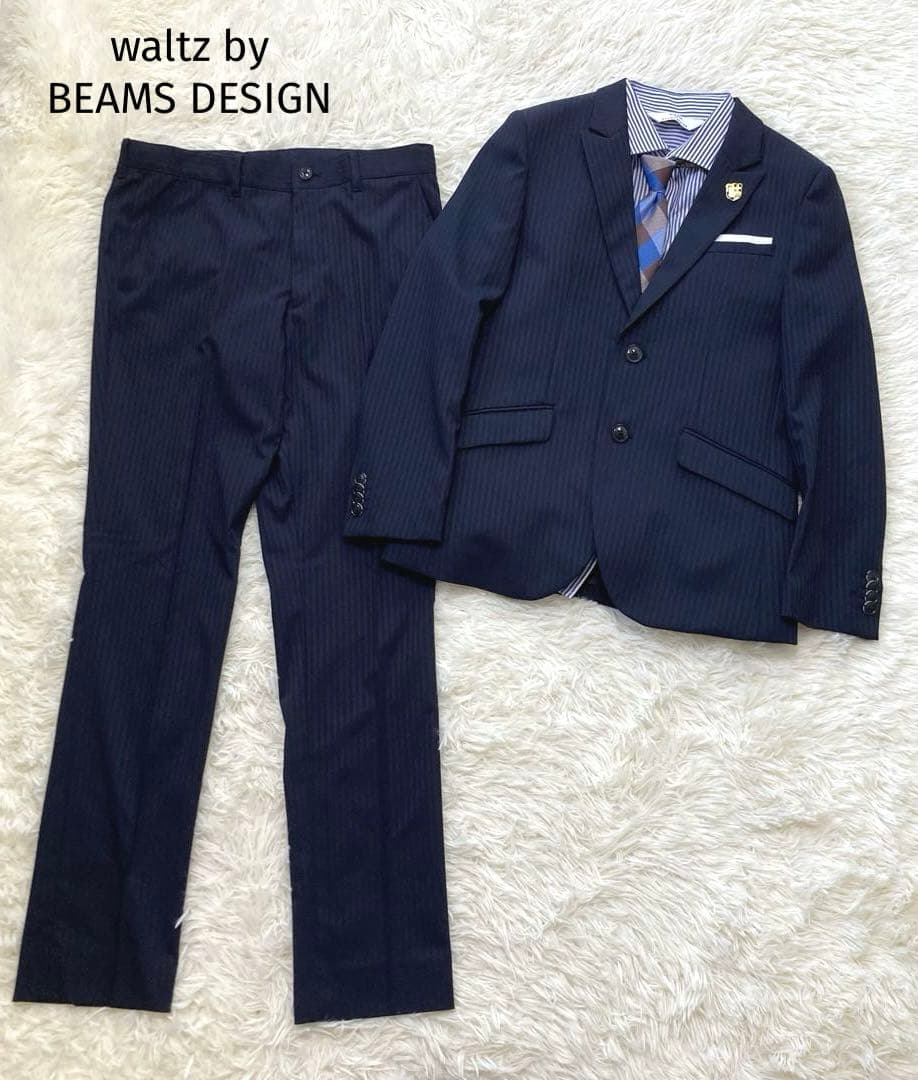 waltz by BEAMS DESIGN♡フォーマルスーツ　160 ネイビー