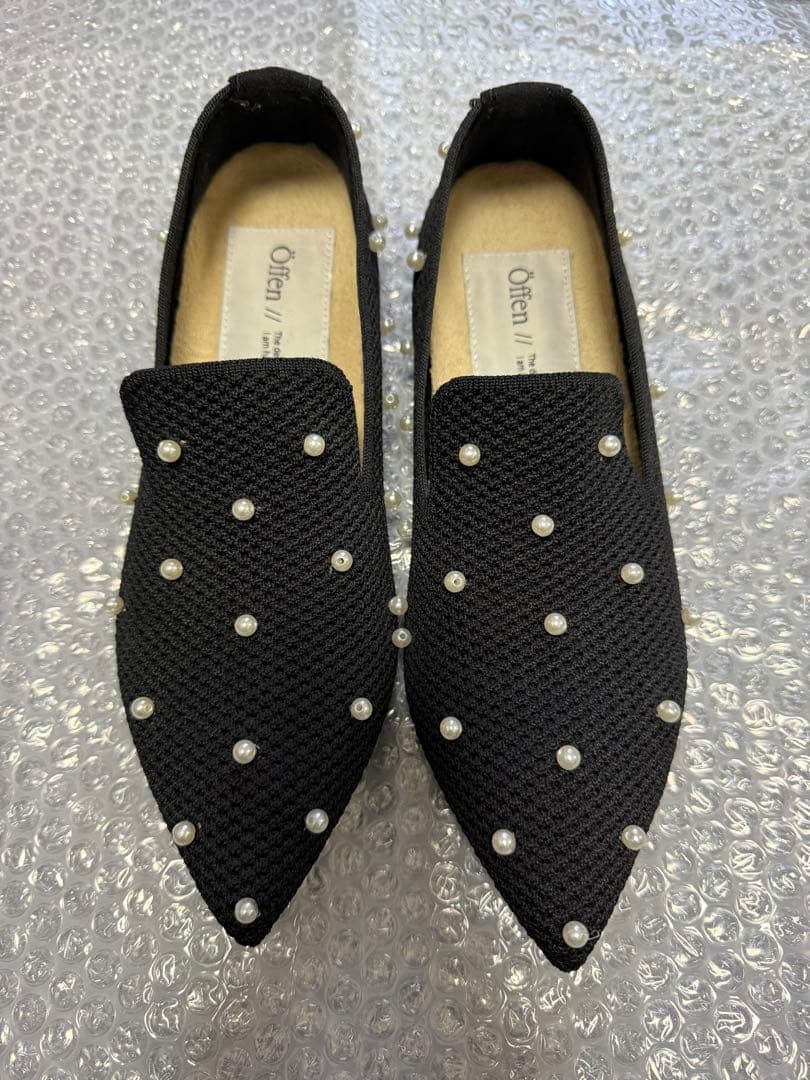 Öffen オッフェン　パール　フラットシューズ