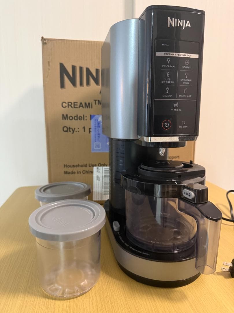 Ninja CREAMi アイスクリームメーカー ブラック