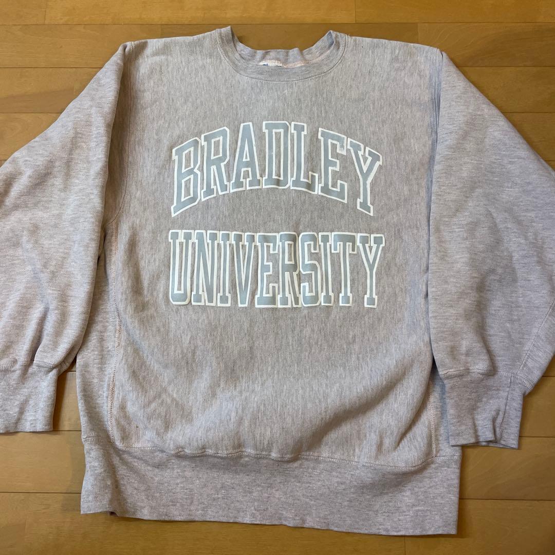 め*ろ様 80s ピンクグレー チャンピオン リバースウィーブ スウェット XL