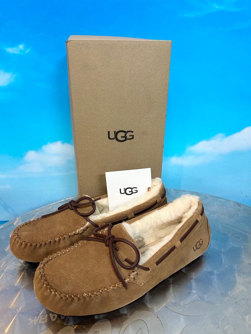 UGG ブラウン モカシン 靴 25cm