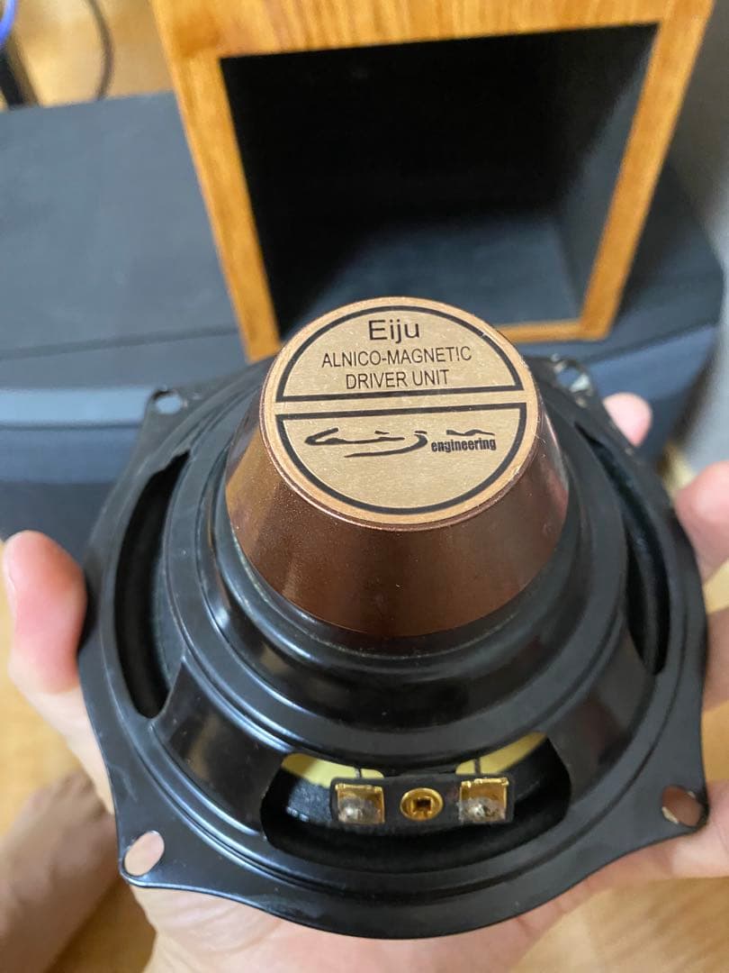 Eiju ef130kv フルレンジスピーカー バックロードホーン　アルニコ