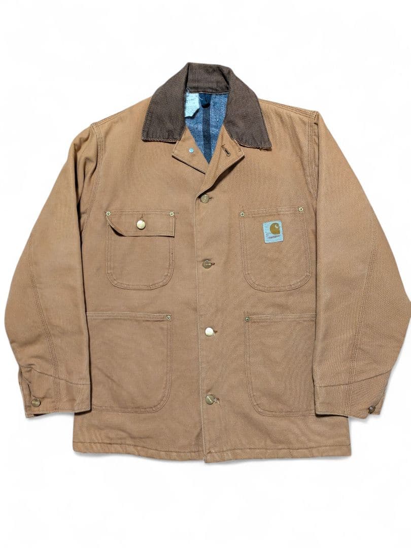 U*m様 80s Carhartt プリントタグ ミシガンチョアジャケット 希少