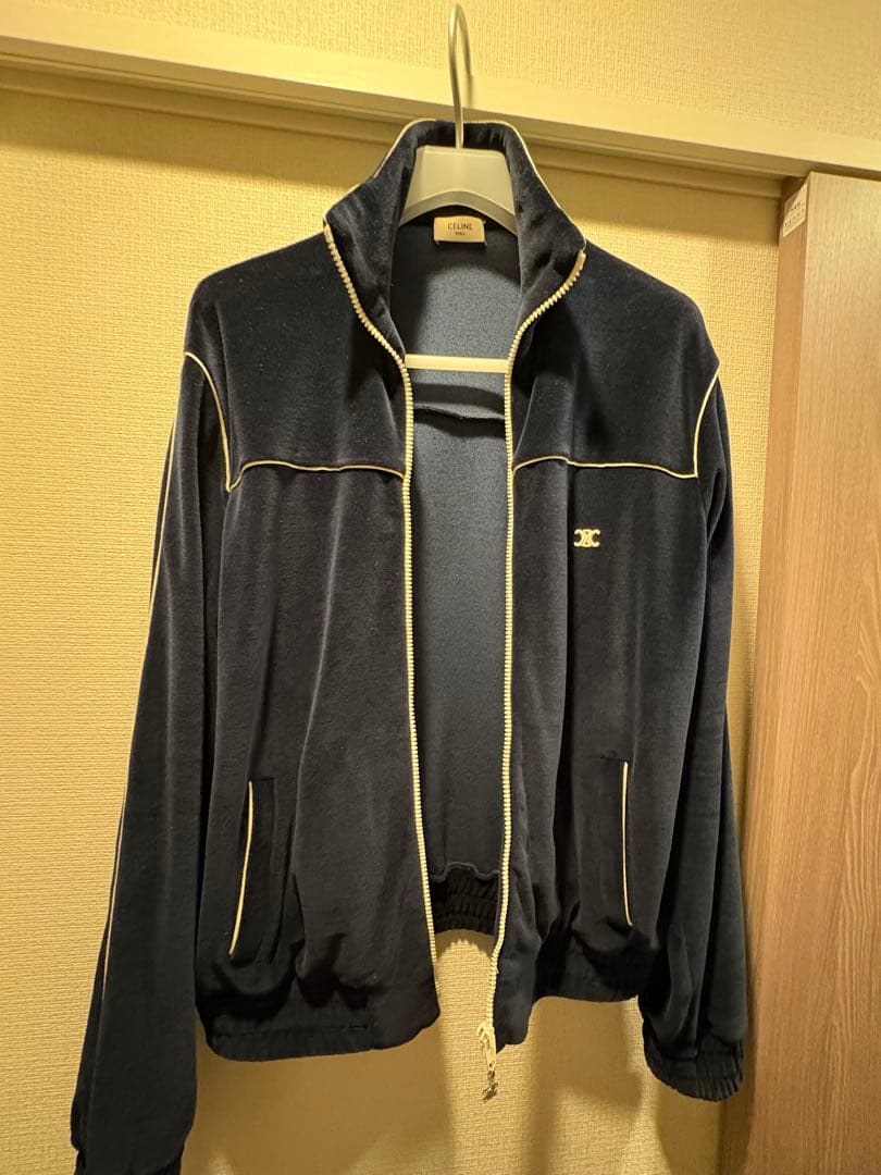 CELINE ベルベットトラックジャケット