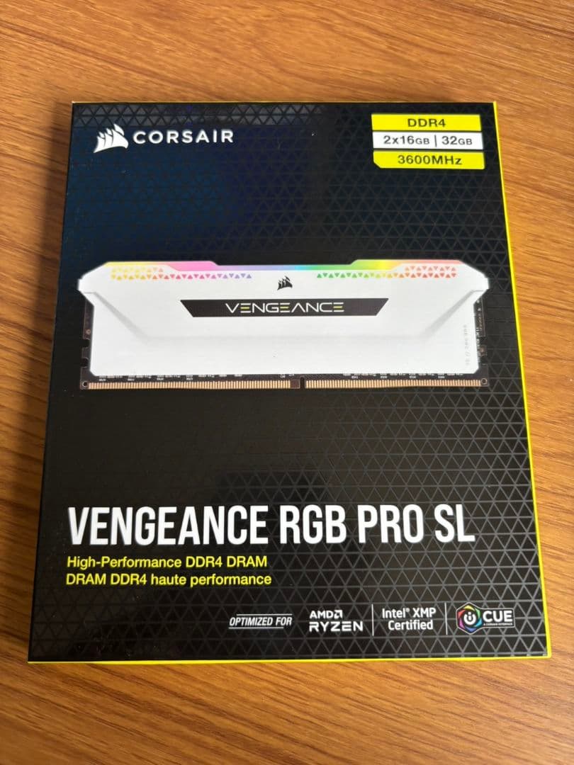 メモリー corsair vengeance rgb pro sl