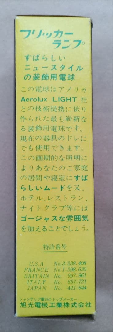 旭光電機フリッカーランプ