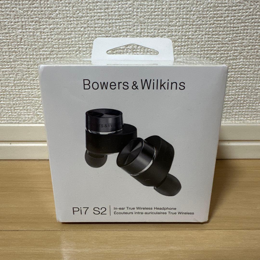 【新品未開封】Bowers & Wilkins Pi7 S2 ワイヤレスイヤホン
