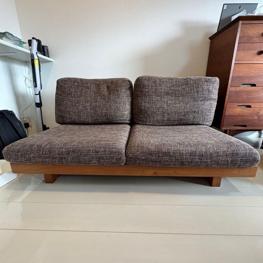 masterwal デニッシュソファ 2人掛け ダークブラウン