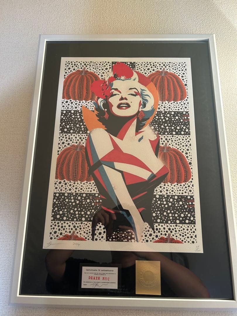 DEATH NYC マリリン・モンロー 版画