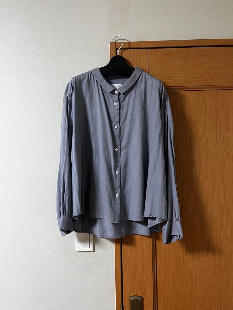 HUIS グレー 遠州織物　U102-H07-07GRY ブラウス