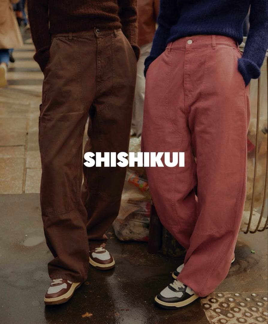 【THE SHISHIKUI】 Painter pants / D.PINK