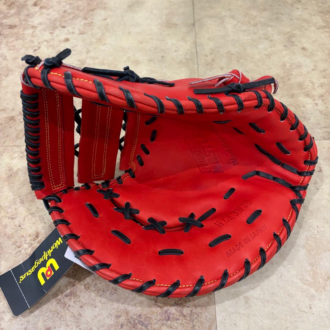 【mcgk】ワールドペガサス ファーストミット 硬式 左投げ