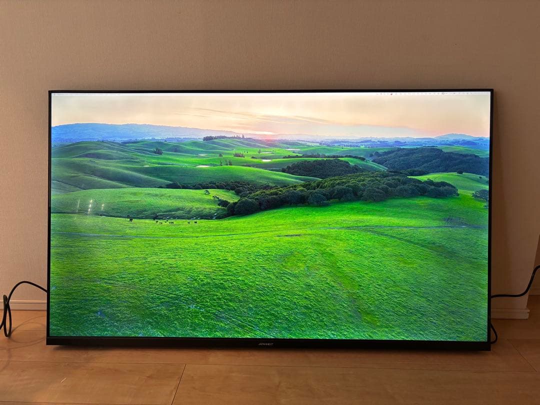 JAPANNEXT 液晶モニターJN-V55UHD-U 55インチ 4K