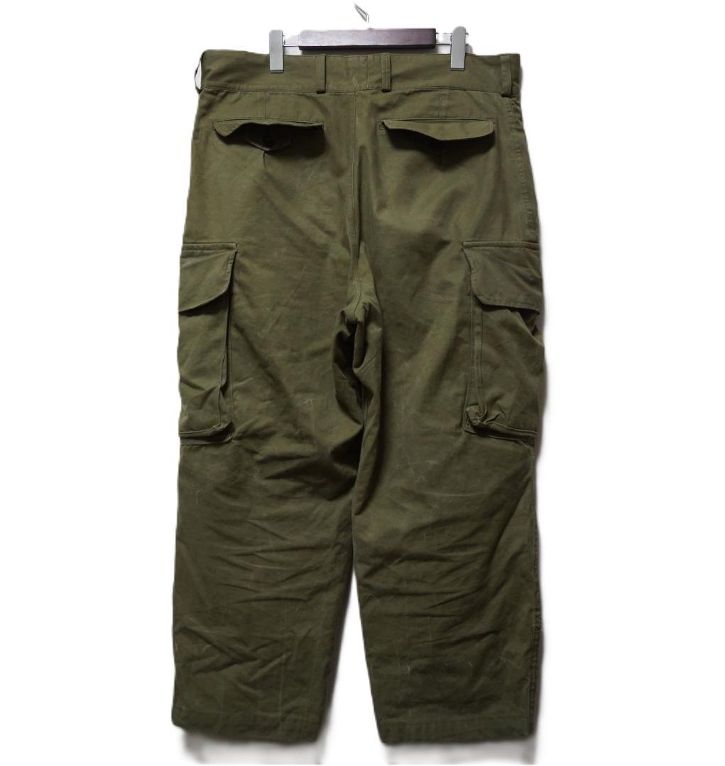 M47 前期 平織り フランス軍 カーゴパンツ ヴィンテージ ミリタリー