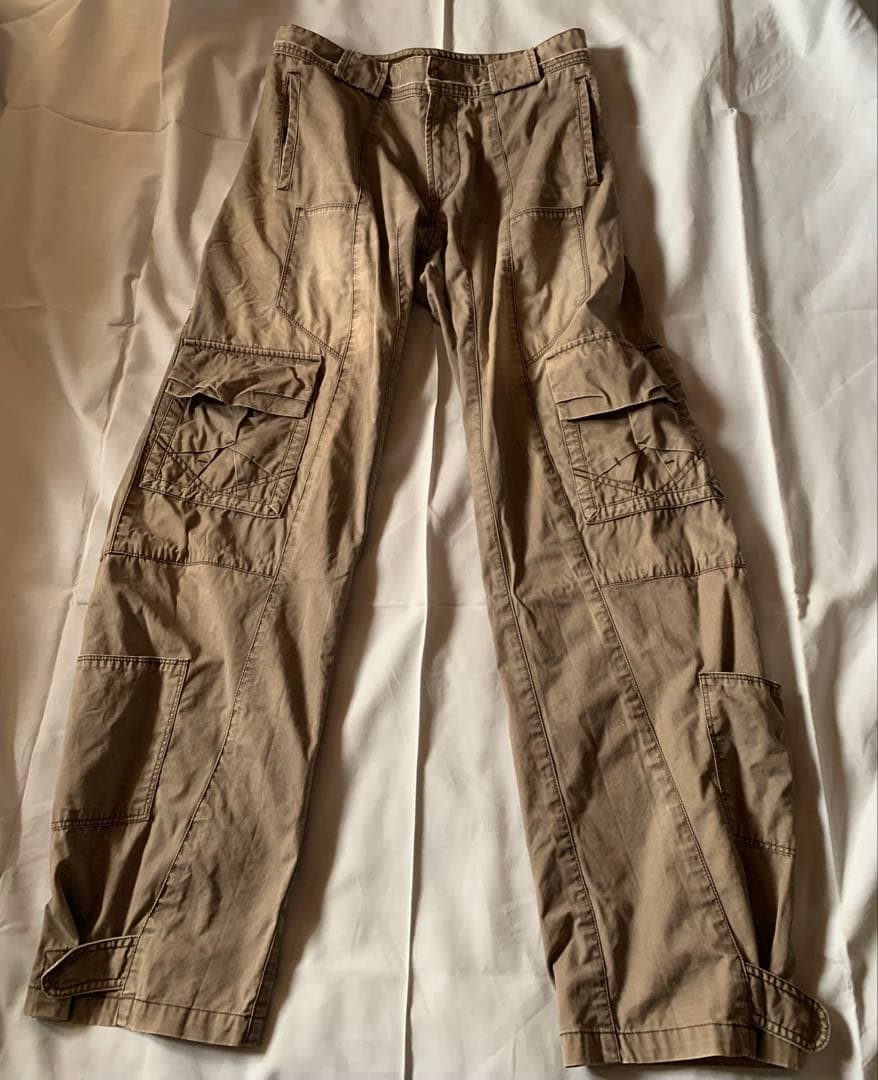 【名作アーカイブ】マリテフランソワジルボー 10ポケット カーゴパンツ Y2K