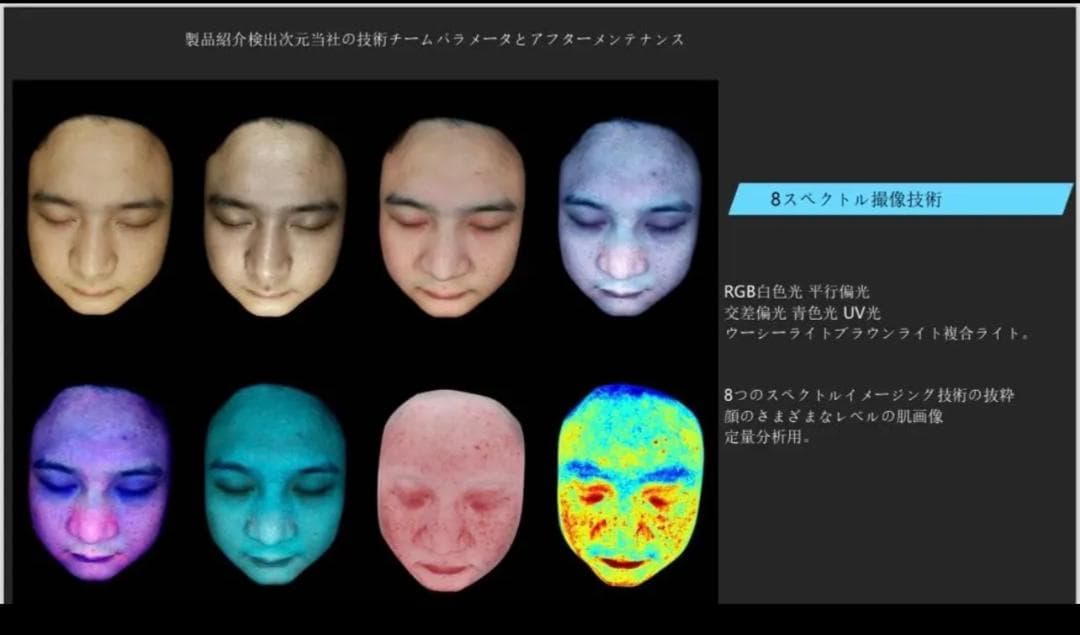 AISIA肌分析　スキンアナライザー　次世代型⭐︎肌診断器、肌診断機
