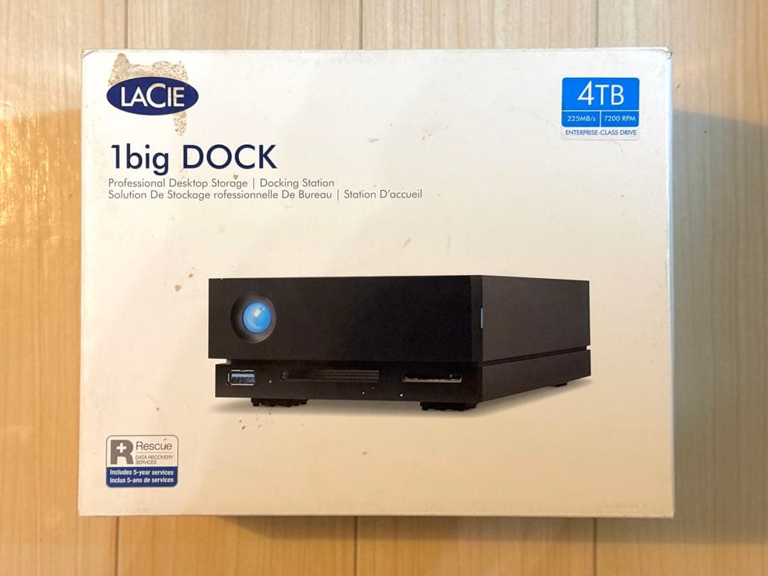 新品未開封品　LaCie 1big Dock 4TB STHS4000800