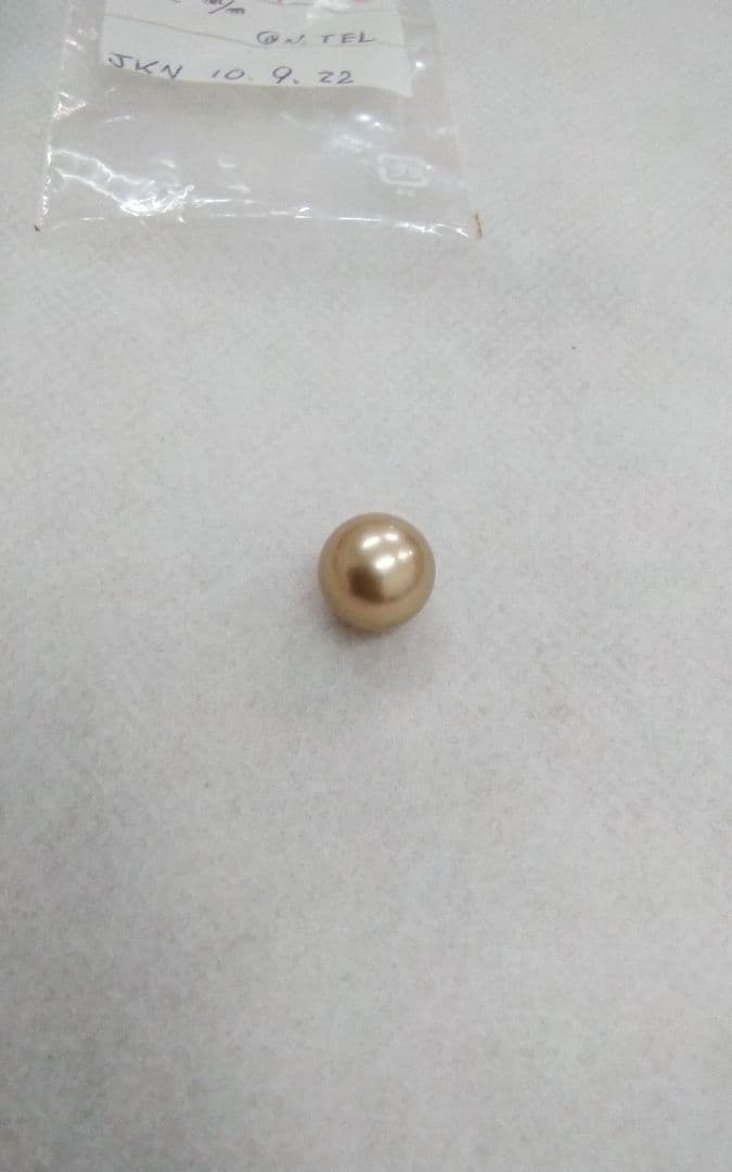 南洋パール　天然ゴールドブラウン　ルース