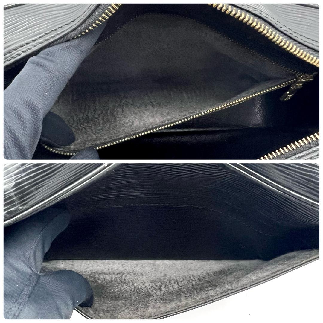 ルイヴィトン エピ トロカデロ27 ブラック ショルダーバッグ ゴールド金具 黒