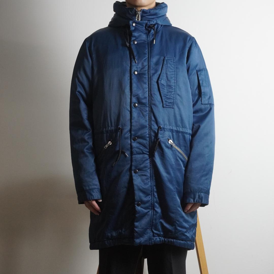 Paul Smith jeans モッズコート ダウン ブルー/AZ197