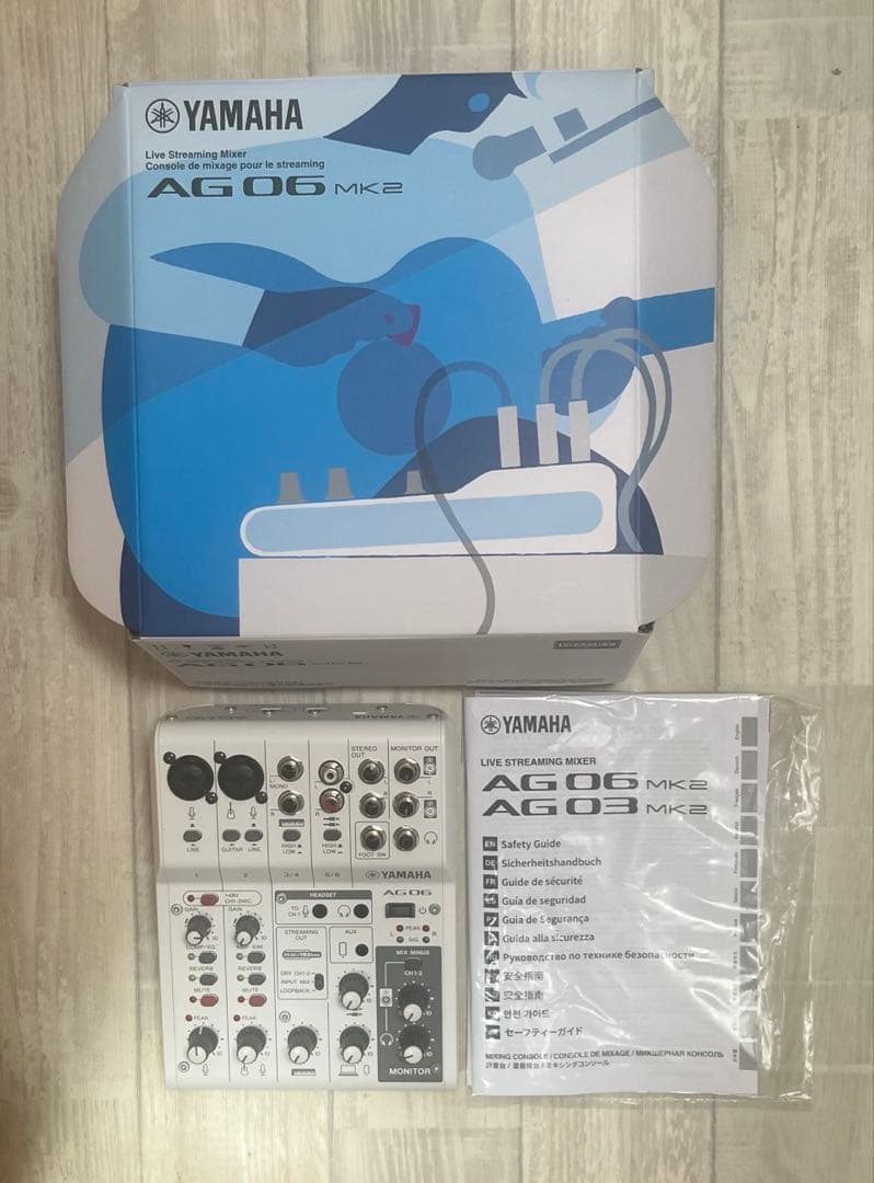 DTM・DAW AG06MK2 Live Streaming Mixer