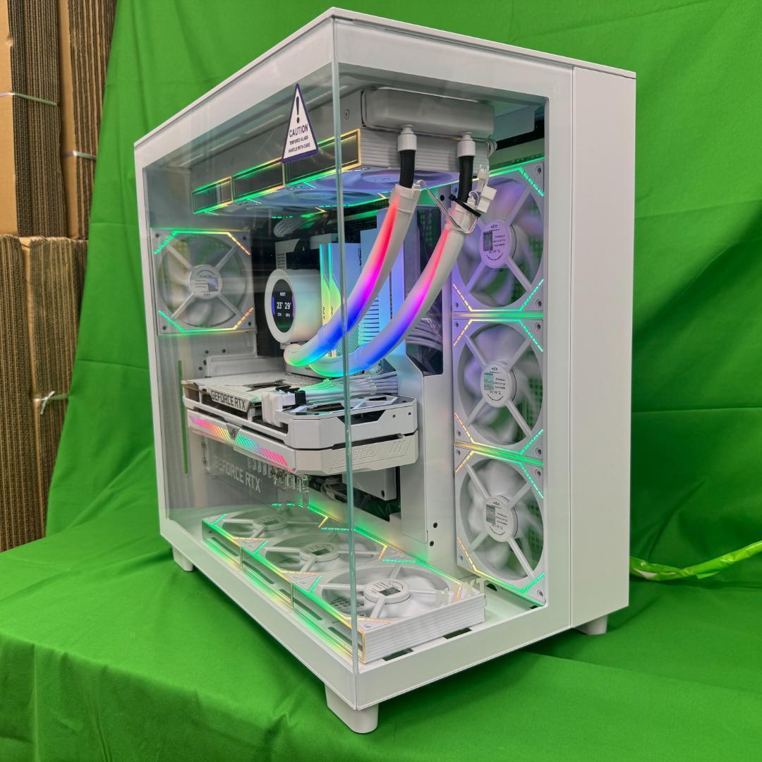 【真っ白NZXT自作PC】Core i5 RTX3070 32GB NVMe搭載