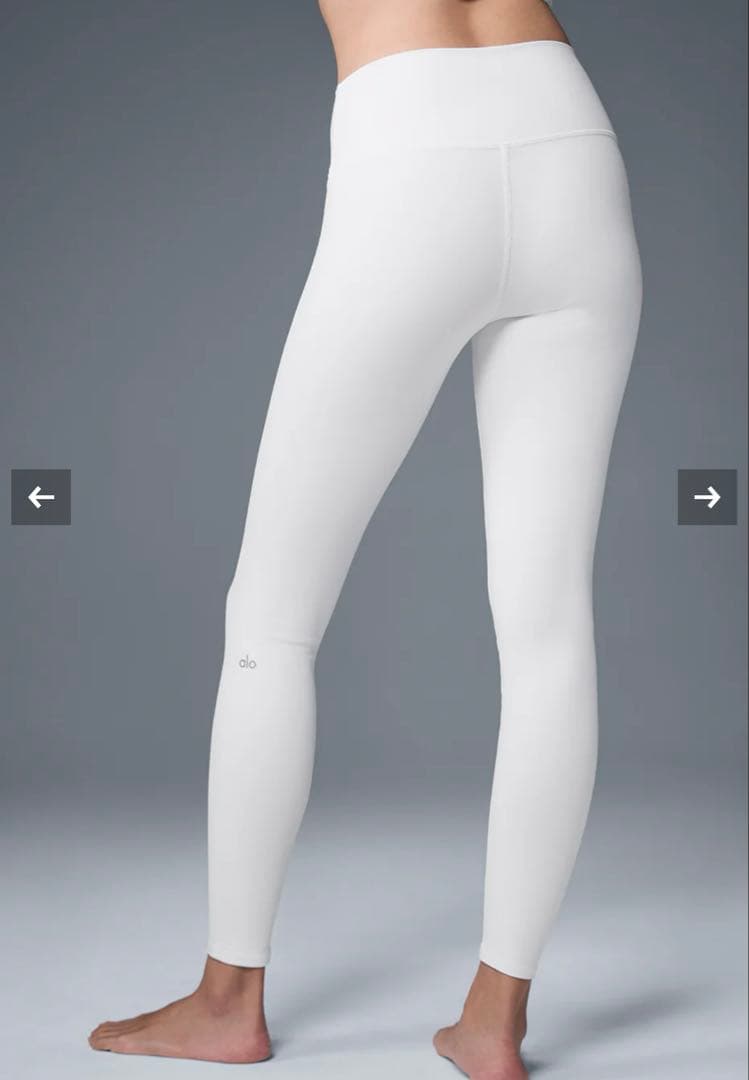 alo ヨガウェア ホワイト