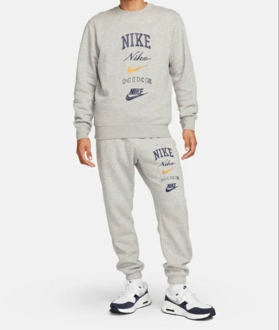 ナイキ 上下セット クラブ フリース FN2644-063+FN2611-063
