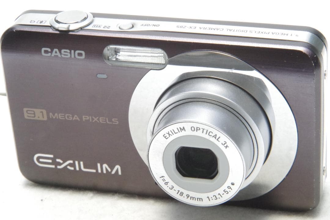 CASIO EXILIM EX-Z85 ブラウン 3倍 910万画素 動作確認済