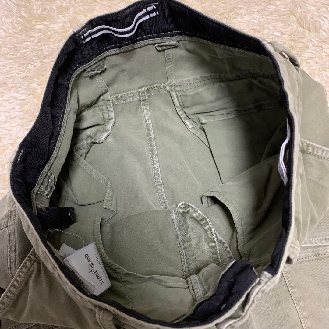 Stone  カーゴパンツ 7515318L カーキ