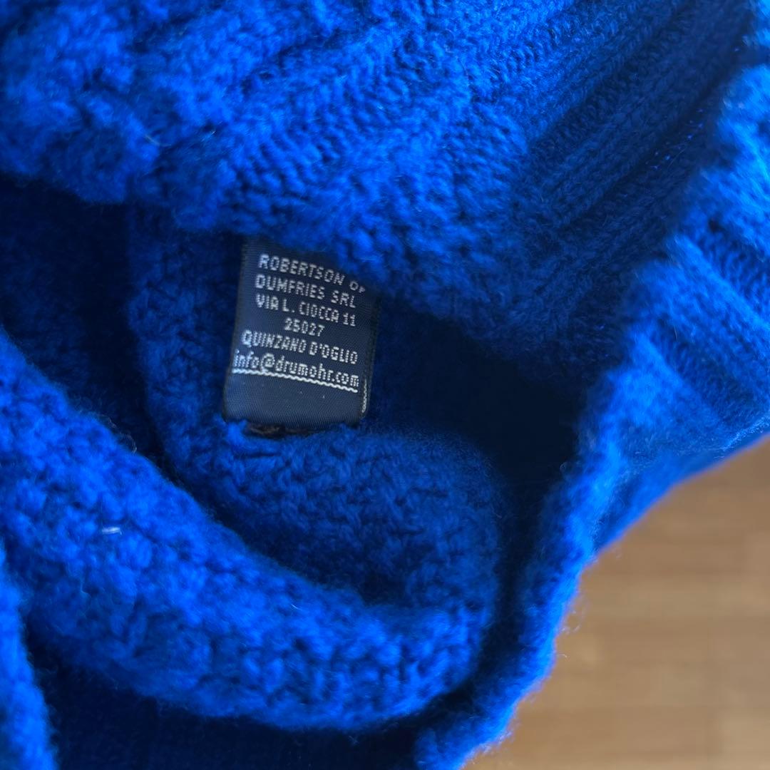 新品Drumohr ドルモア ケーブル編み ニットセーター 44