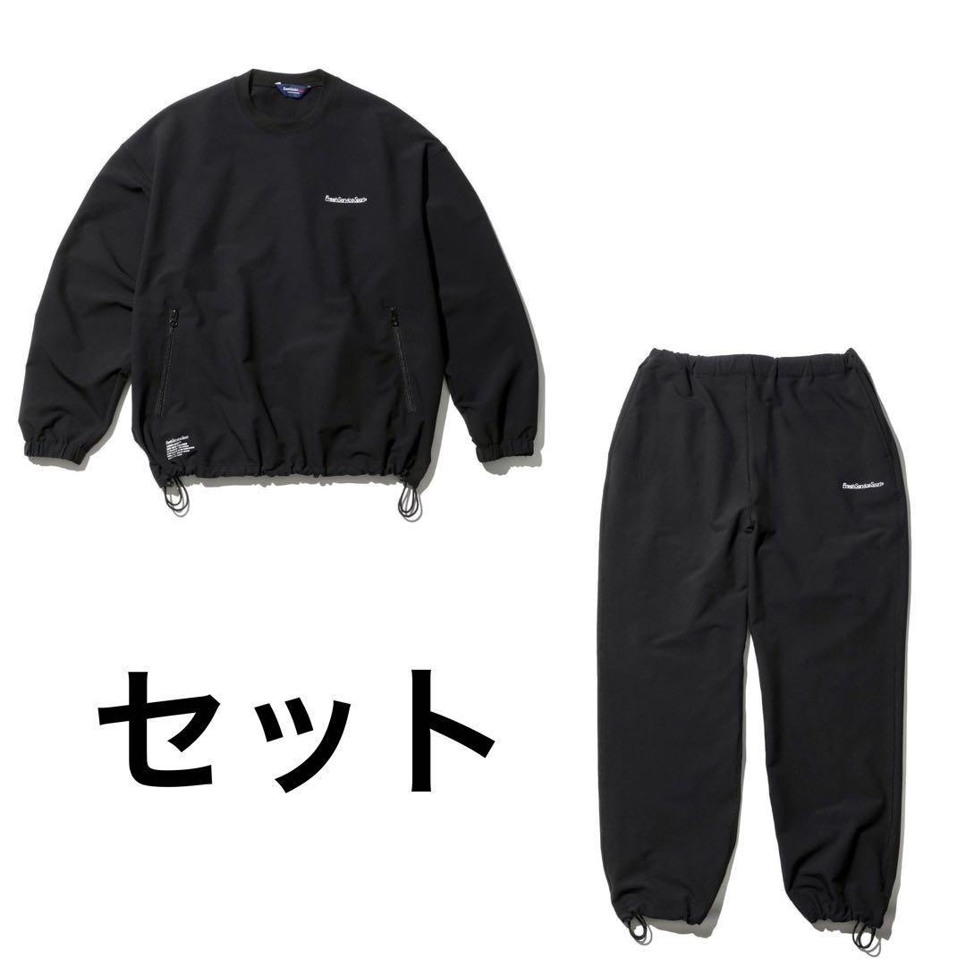 FreshService STORMFLEECE 上下ブラックＬ