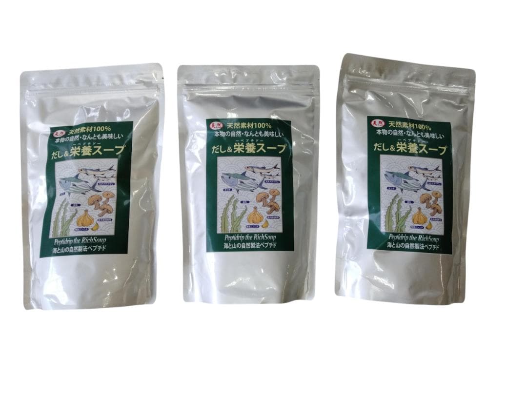 【新品未使用】千年前の食品舎 だし＆栄養スープ 3個セット 92