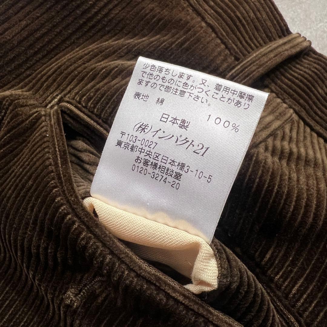 【極美品】ポロラルフローレン コーデュロイスラックスパンツ ブラウン 85