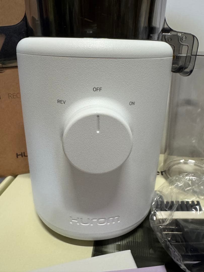 Hurom ジューサー ホワイト スロージューサー H310A ホワイト