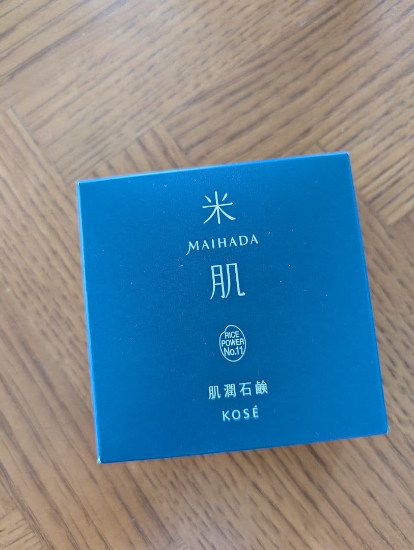 【okaaaa】米肌(MAIHADA) 肌潤石鹸 80gx7個セット