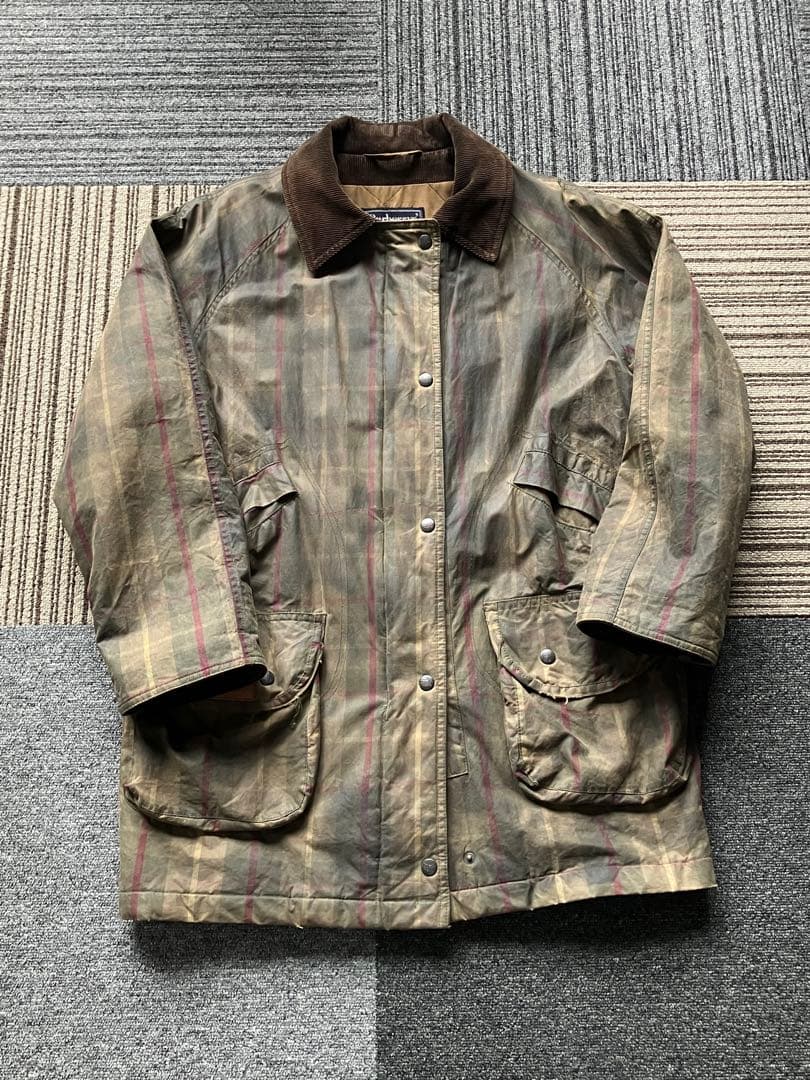 【70〜80s】 Burberrys オイルドジャケット英国製 ヴィンテージ
